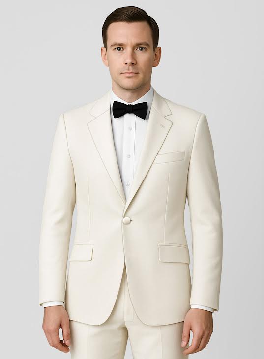 Ivory Dinner M And S Dinner Suit Virgil Shawl Collar Dinner Jacket