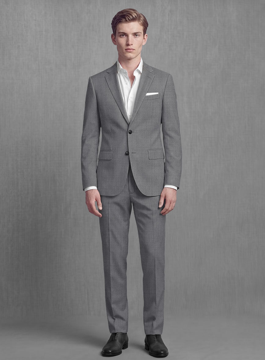 Lanificio Zegna Trofeo Gray Wool Suit – StudioSuits