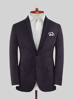 Lanificio Zegna Trofeo Allamo Purple Stripe Wool Suit - StudioSuits