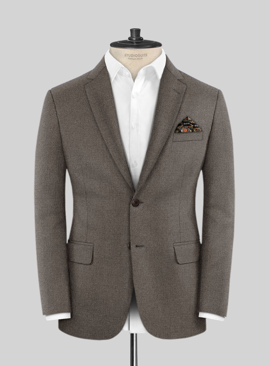Lanificio Zegna Trofeo Intense Brown Wool Suit - StudioSuits