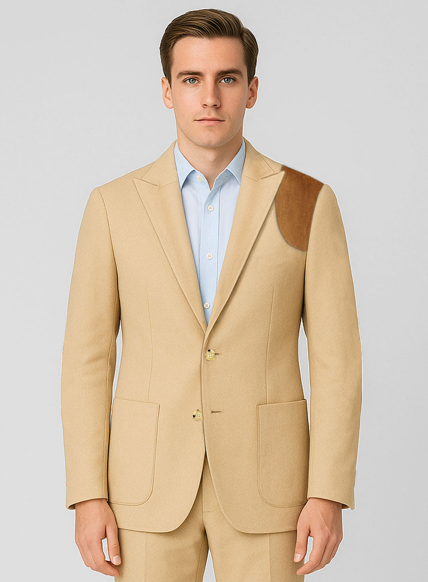 Leather Patch Jacket Style 333 StudioSuits Leather Patch Jacket Style 333 StudioSuits