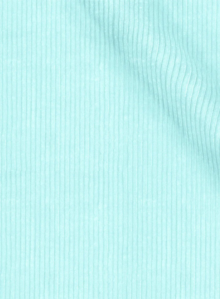 Light Blue Corduroy Pants - StudioSuits