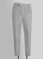 Light Gray Stretch Chino Suit - StudioSuits