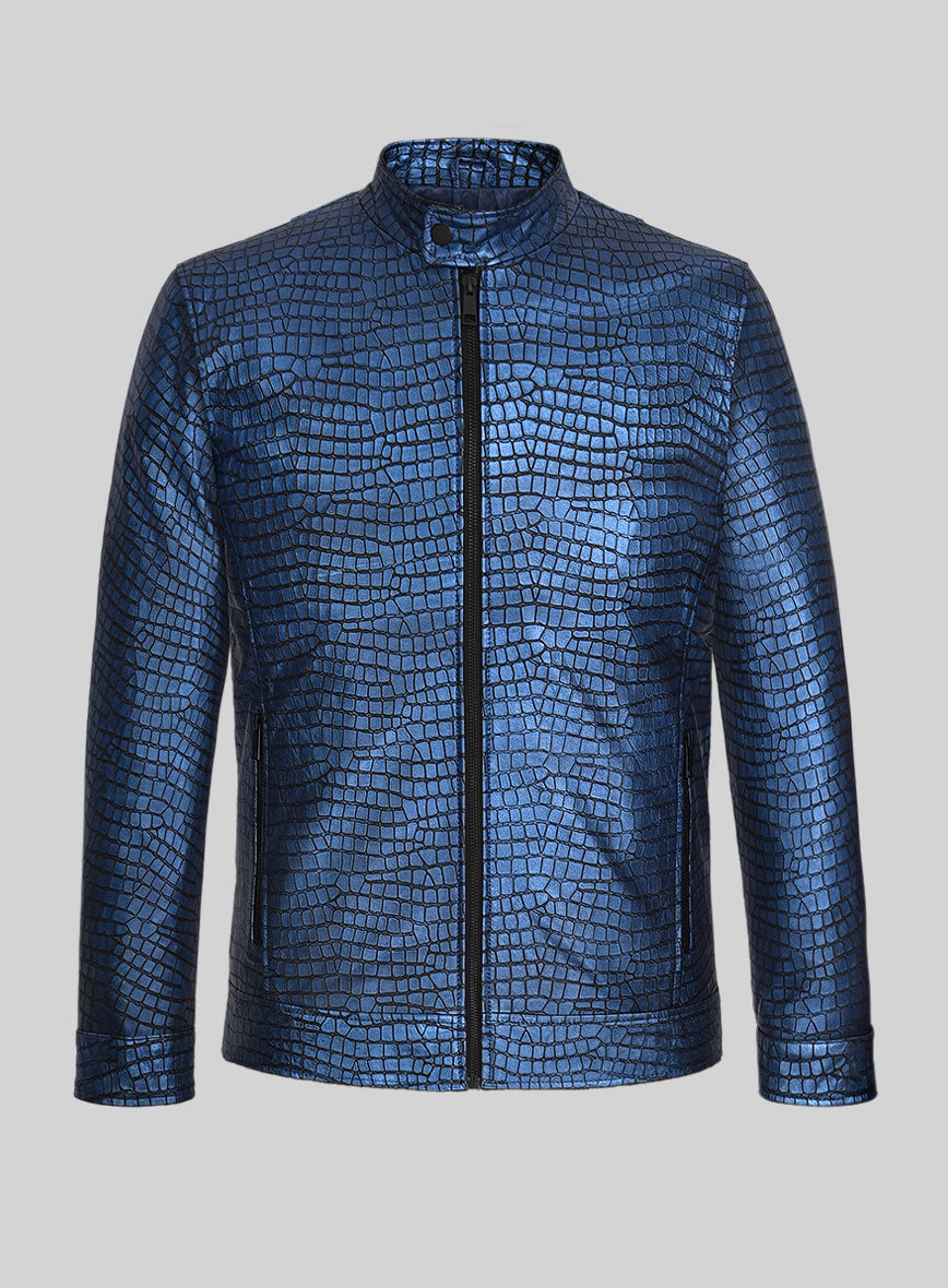 The ultimate luxury is a bespoke python skin jacket