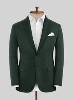 Marco Stretch Hunter Green Wool Suit - StudioSuits