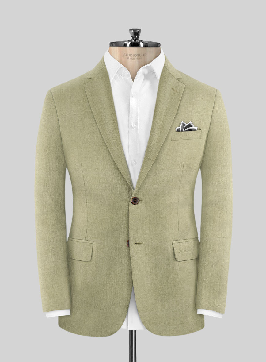 Jacket with Pockets in Dark Khaki