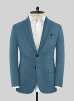 Marco Stretch Rich Blue Wool Jacket - StudioSuits