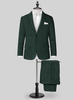 Martini Green Pure Linen Boys Suit - StudioSuits