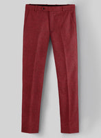 Melange Titan Red Tweed Pants