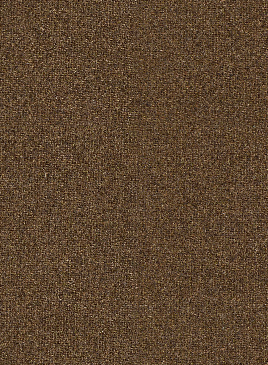 Musto Royal Brown Heavy Tweed Overcoat - StudioSuits