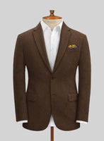 Naples Caffe Brown Tweed Jacket - StudioSuits
