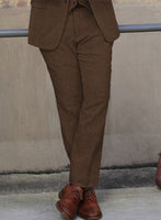 Naples Caffe Brown Tweed Suit - StudioSuits