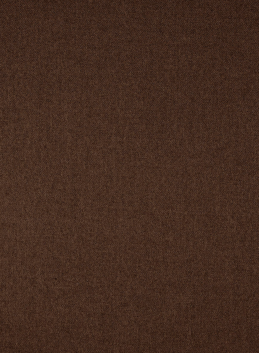 Naples Coffee Brown Tweed Pants - StudioSuits