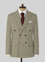 Naples Greige Tweed Suit - StudioSuits