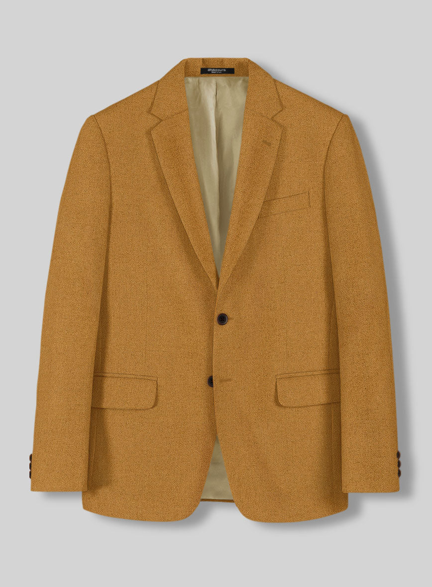 Naples Yellow Tweed Suit - StudioSuits