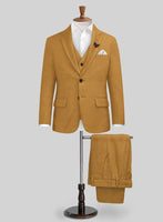 Naples Yellow Tweed Boys Suit - StudioSuits