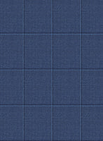 Napolean Pane Blue Wool Jacket - StudioSuits