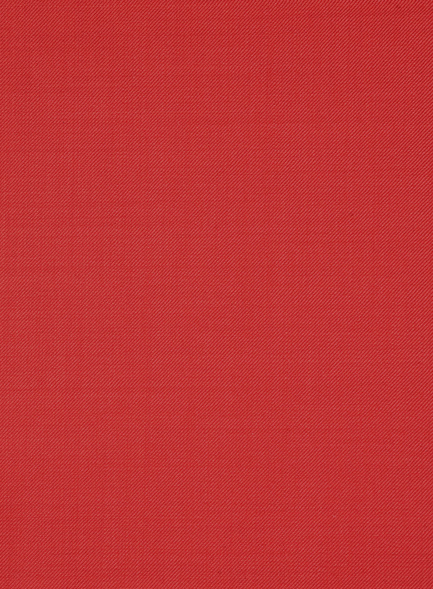 Napolean Sangue Red Wool Pants - StudioSuits