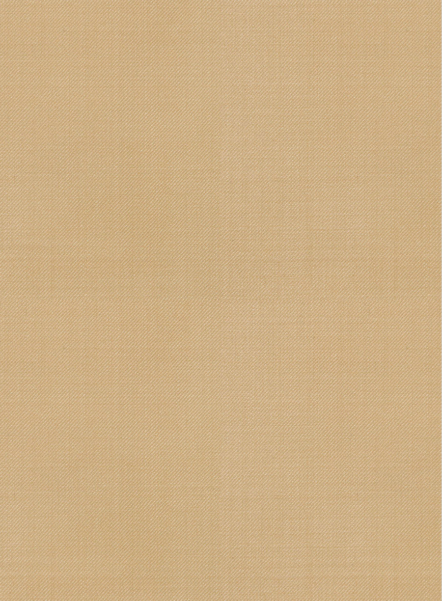 Napolean Stretch Dark Khaki Wool Tuxedo Suit - StudioSuits