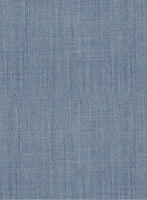 Napolean Stretch Light Blue Wool Tuxedo Jacket - StudioSuits