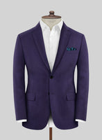 Napolean Violet Wool Suit - StudioSuits