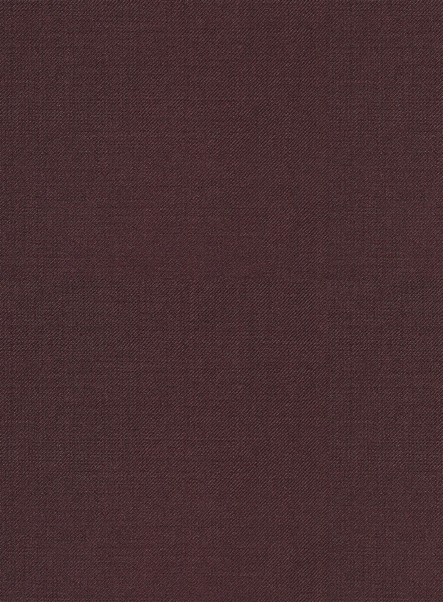 Napolean Wine Wool Pants - StudioSuits