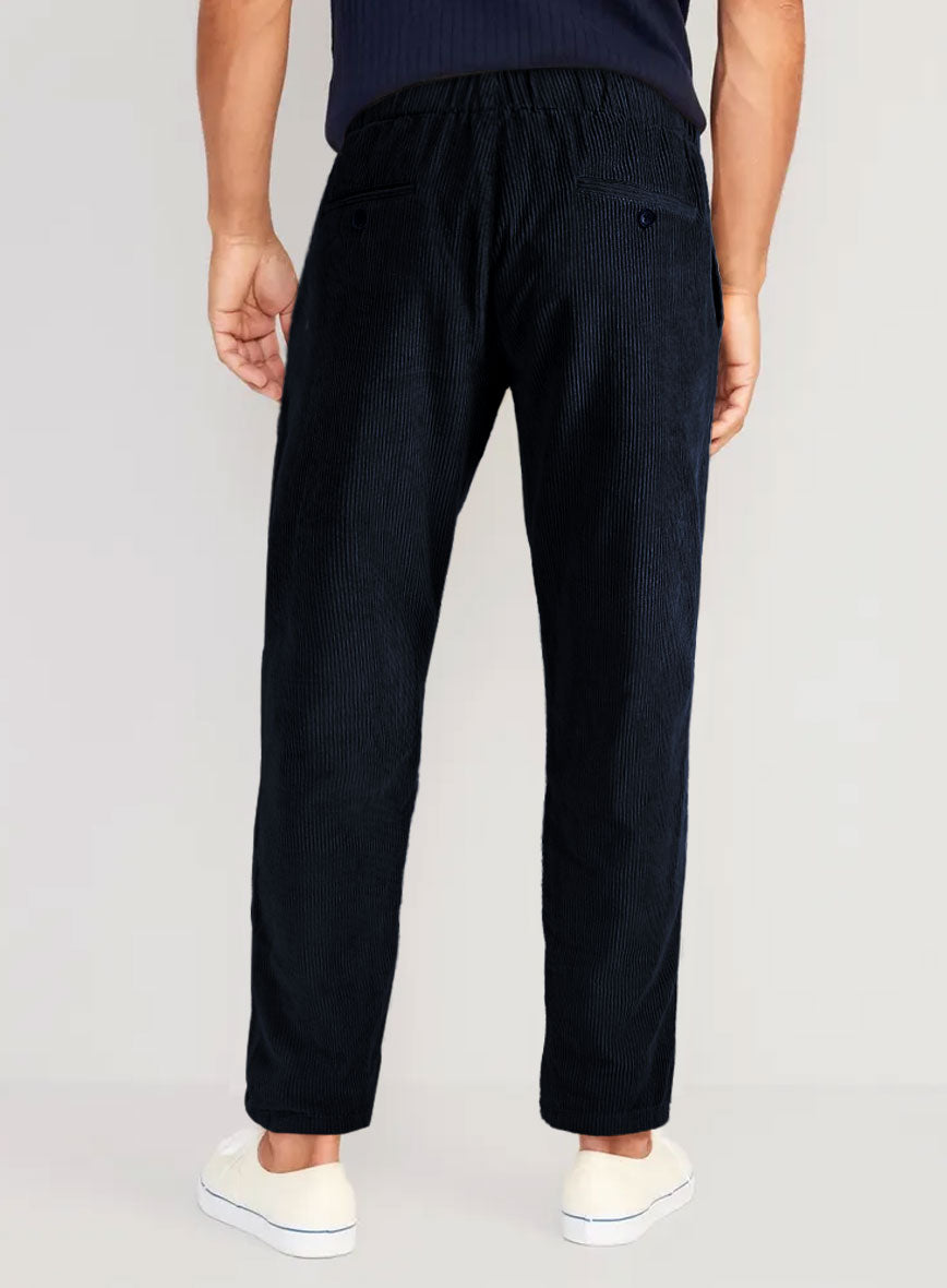 Easy Pants Navy Blue Corduroy - StudioSuits