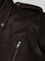 Nobelvalor Brown Rider Leather Jacket - StudioSuits