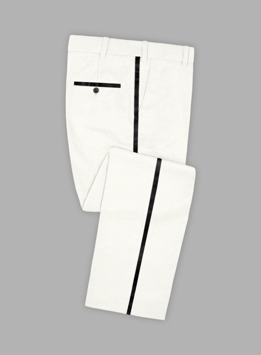Men's Off-White Pants by StudioSuits