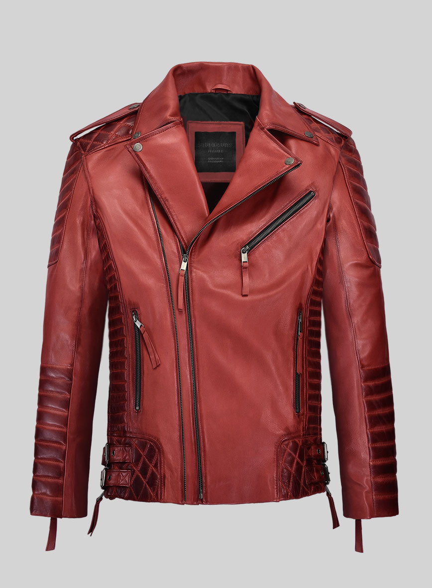 Boda skins hotsell red leather jacket