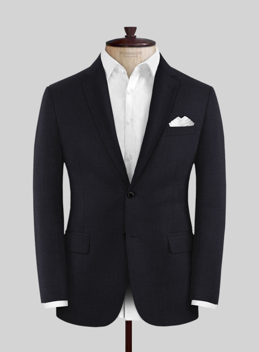 Reda Cashmere Blue Wool Jacket - StudioSuits