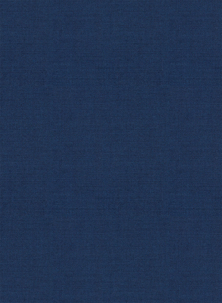 Reda Cobalt Blue Wool Jacket - StudioSuits