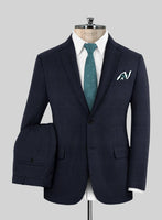 Reda Martes Blue Checks Wool Suit - StudioSuits