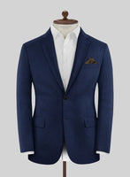 Reda Royal Blue Pure Wool Jacket - StudioSuits