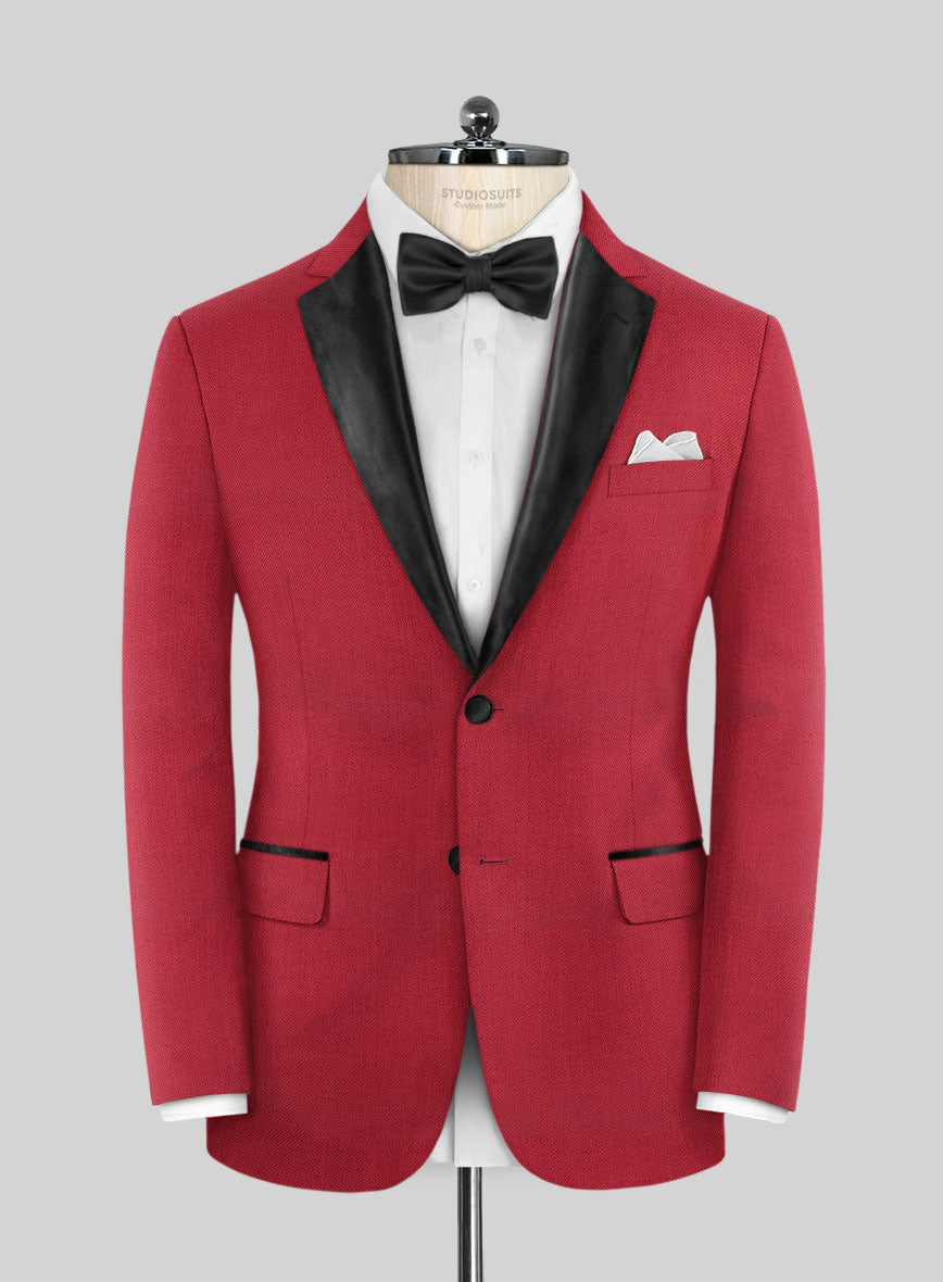 Red Tuxedo Suit - StudioSuits