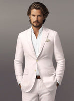 Roman Light Pink Linen Suit - StudioSuits