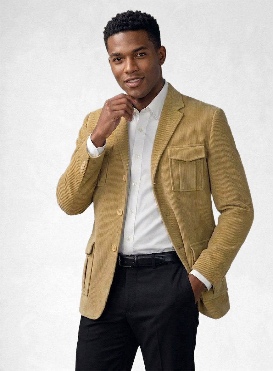 Roman Style Corduroy Jacket – StudioSuits