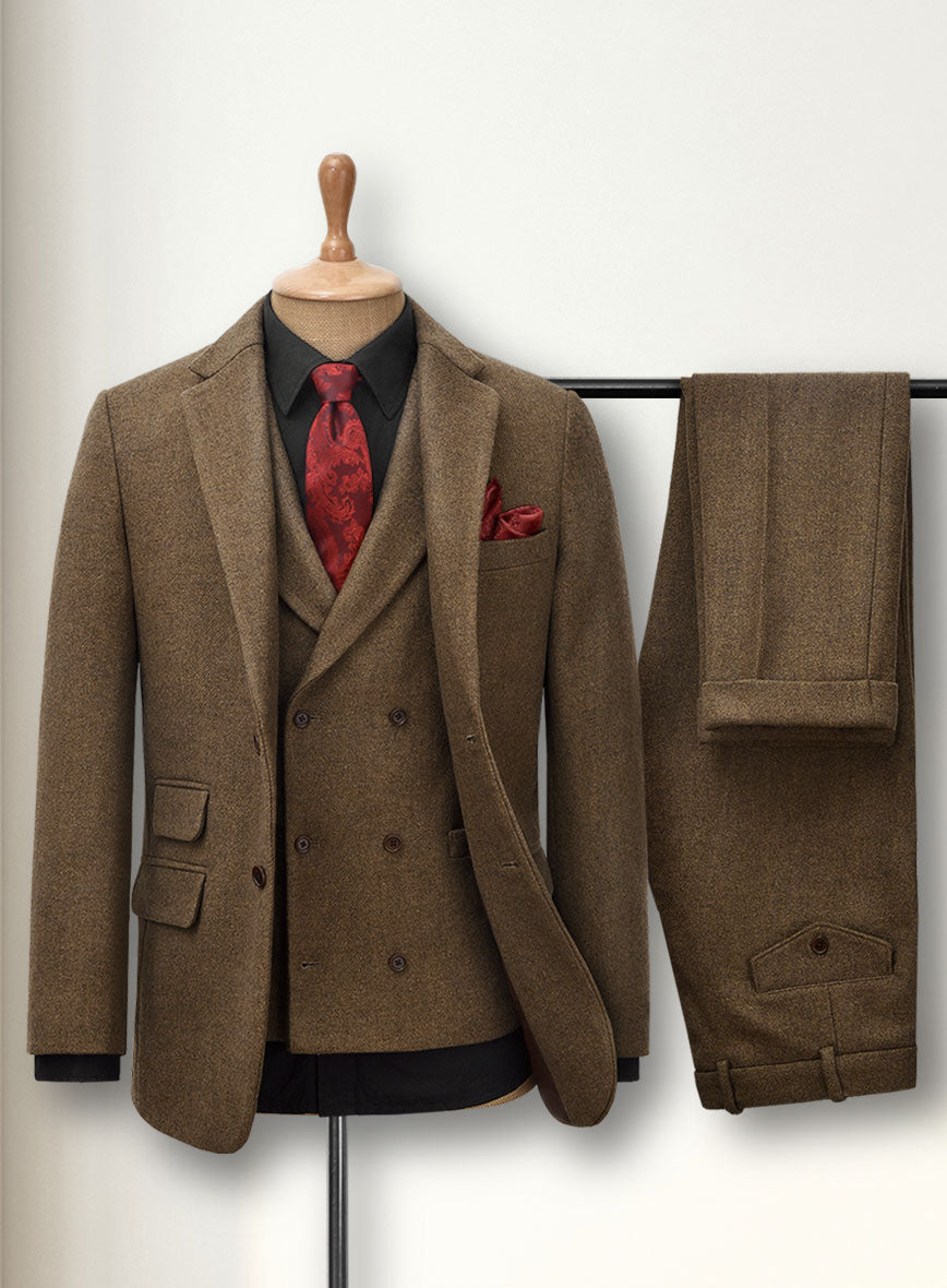 Brown Cheap Piece Tweed Suits Brown Donegal Tweed Suit Bristol