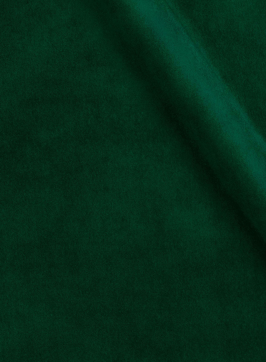 Royal Green Velvet Tuxedo Jacket - StudioSuits