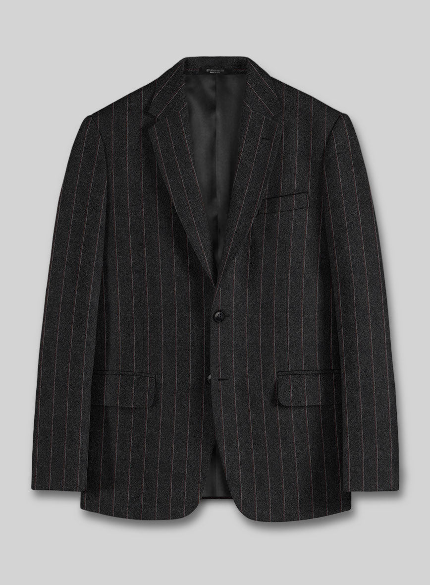 Sartori Nello Slate Stripe Soft Tweed Jacket – StudioSuits