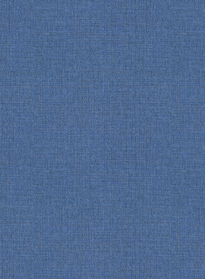 Scabal Cosmopolitan Imperial Blue Wool Suit - StudioSuits