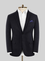 Scabal Pegico Stripe Blue Wool Jacket - StudioSuits