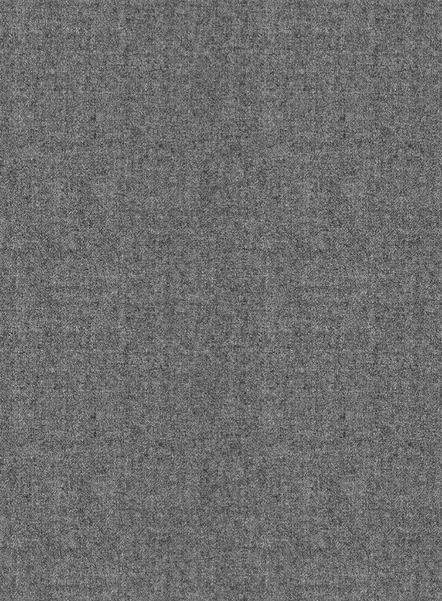 Scabal Sapphire Light Gray Wool Pants - StudioSuits