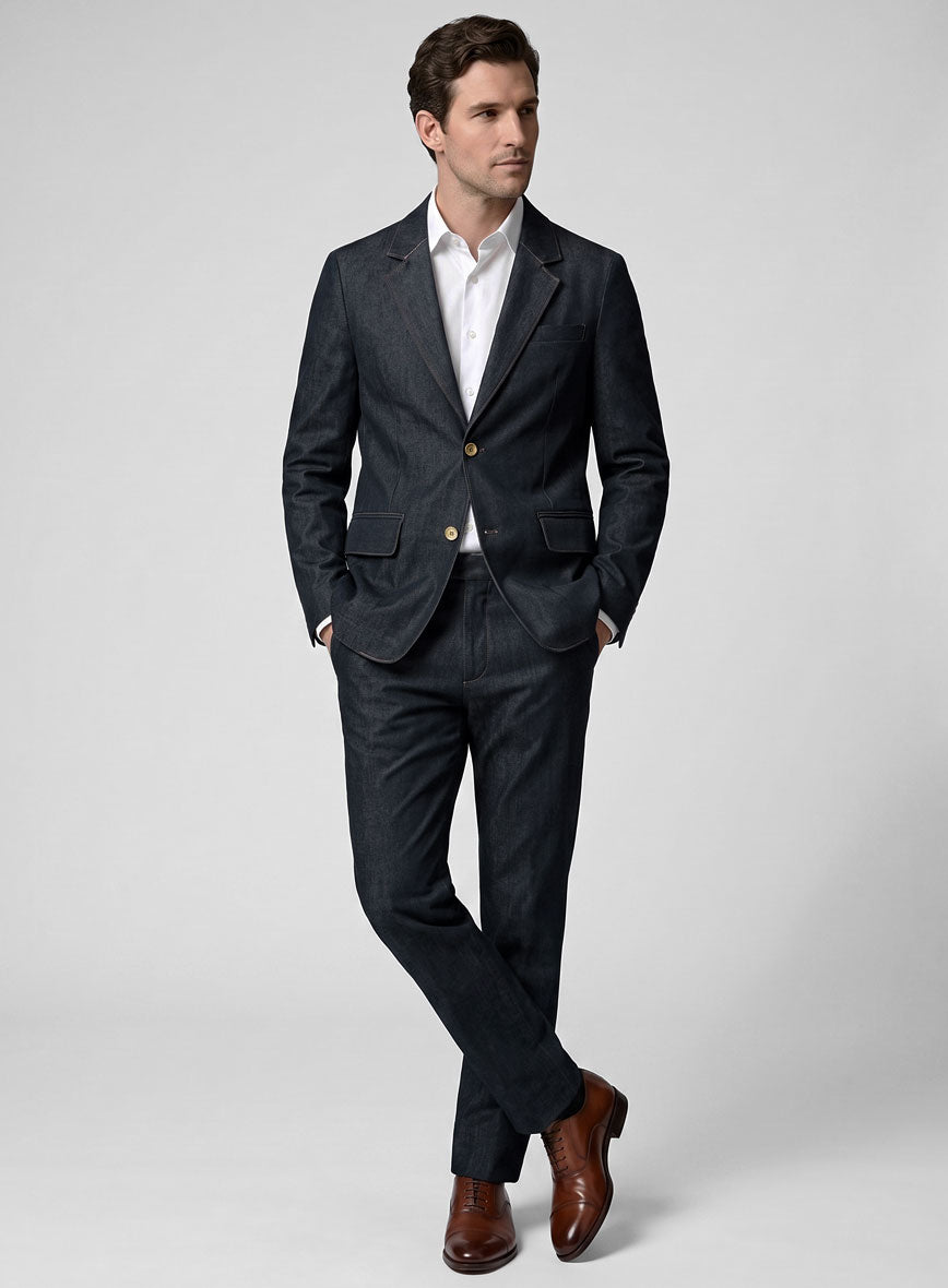 denim dress pants men's Shop Slim-Fit Stretch Twill Dress Pant Chambray