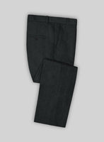Solbiati Green Check Linen Pants - StudioSuits