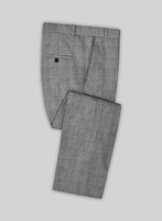 Solbiati Gray Glen Linen Pants - StudioSuits
