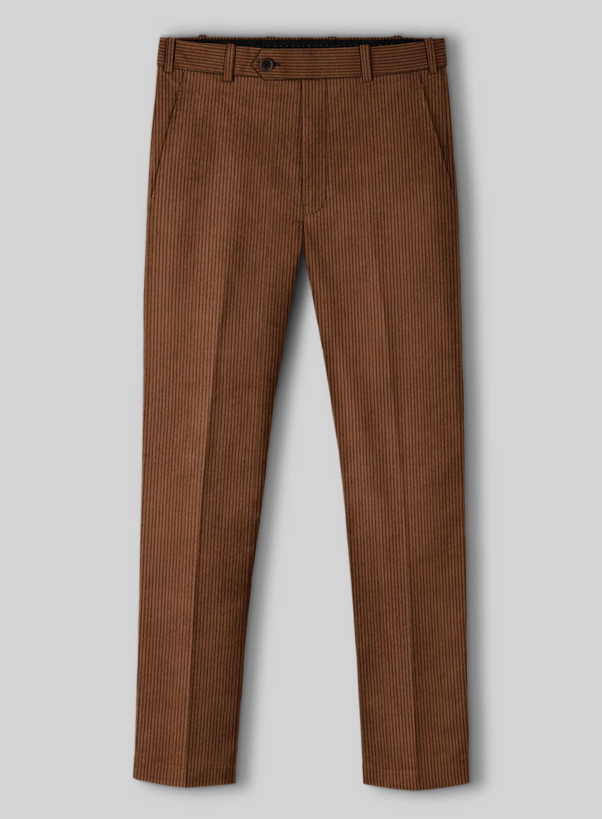 brown corduroy dress pants Women's Just Black Meant To Be Here Dark Brown Corduroy Wide Leg Pants | Size: 29