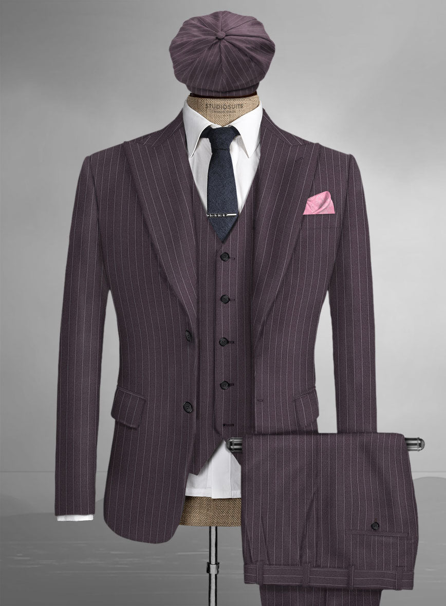 Thomas Shelby Peaky Blinders Wine Wool Suit – StudioSuits