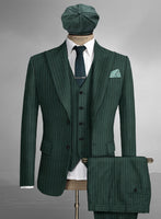 Thomas Shelby Peaky Blinders Green Wool Suit - StudioSuits