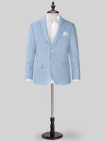 Tropical Blue Pure Linen Boys Suit - StudioSuits